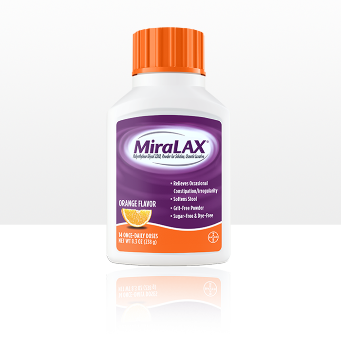 MiraLAX® Orange Packshot